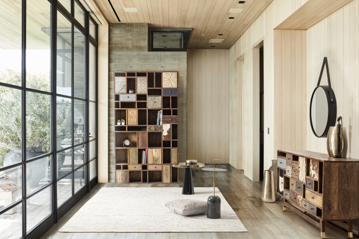 Bufet Dhaval, Lemn, Natur, 160x40x75 [2]