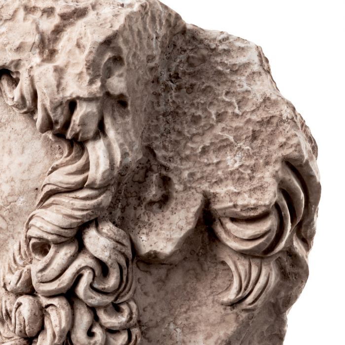 Bust din marmură Lucius Verus aspect antic, Dims: W. 23.5 | D. 30 | H. 58 (CM) [7]