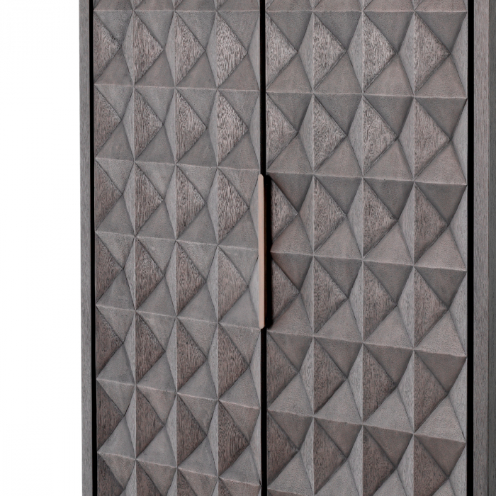 Cabinet Jane, mocha, Dims: W. 115 | D. 56 | H. 229 (CM) [5]