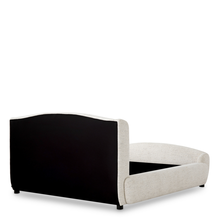 Cadru de pat Mellory alb-galbui|L. 250 | W. 216 | H. 120.5 | min H. 40 cm [4]