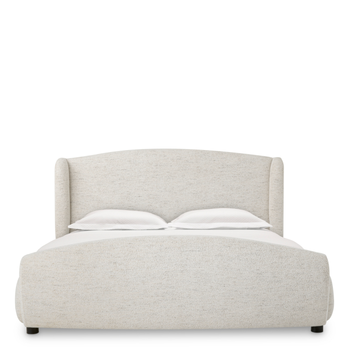 Cadru de pat Mellory alb-galbui|L. 250 | W. 216 | H. 120.5 | min H. 40 cm [3]