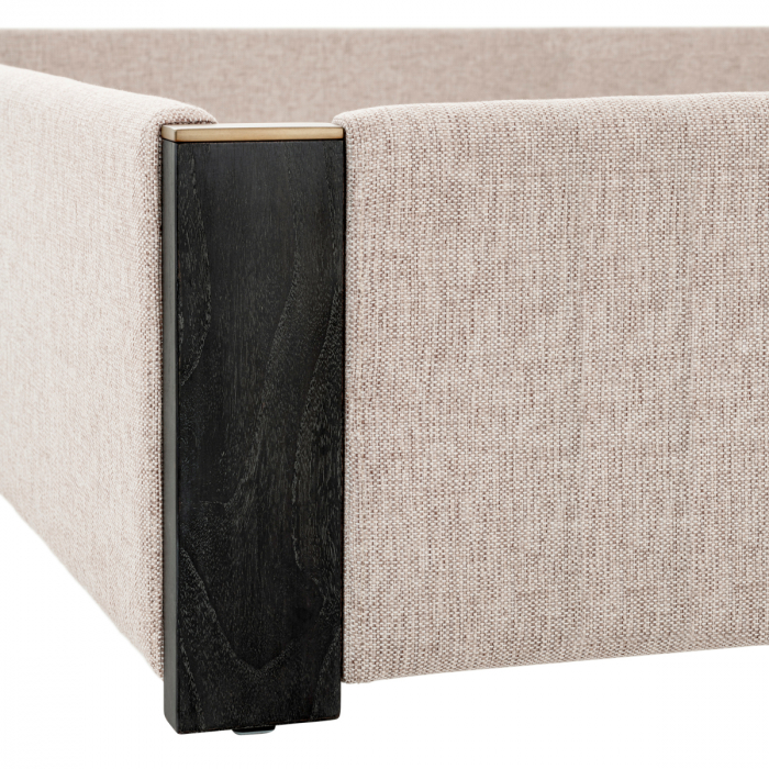 Cadru pat Elisio natur, Dims: L. 224 | W. 224 | H. 145.5 (CM) [8]