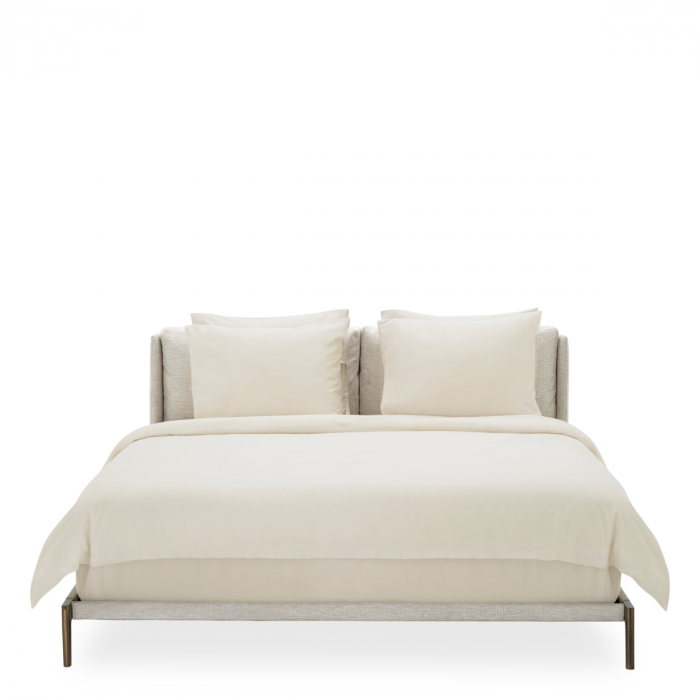 Cadru pat Gonzales natur, Dims: W. 187 | D. 245 | H. 93 (CM) [3]