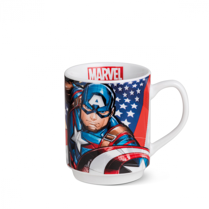 Cana, Marvel - Captain America, Porțelan, multicolor, PU 3, H. 10 cm, D. 8 cm [2]