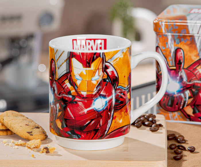 Cana, Marvel - Iron Man, Porțelan, multicolor, PU 3, H. 10 cm, D. 8 cm [4]