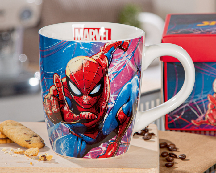 Cana, Marvel - Spider-Man, Porțelan, multicolor, PU 3, H. 12,5 cm, D. 10,5 cm [2]