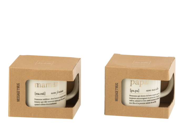 Cană, Mesaj Maman/Papa Ass2 [2]