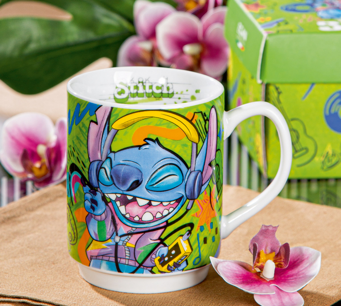 Cana, Stitch, Porțelan, verde, PU 4, H. 10 cm, D. 8 cm [2]