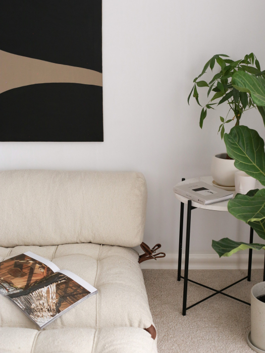 Canapea 2 locuri extensibila Fold Bej [3]