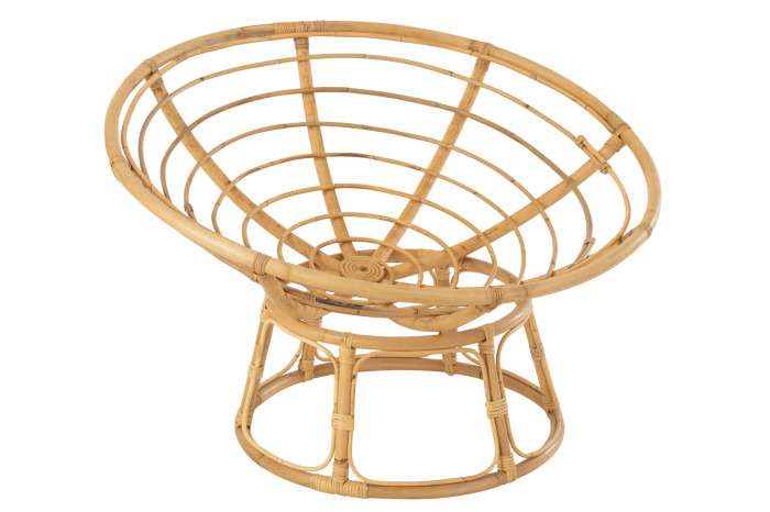 Fotoliu Celine, perna inclusa, Natur, Ratan 115X115X37 cm [3]