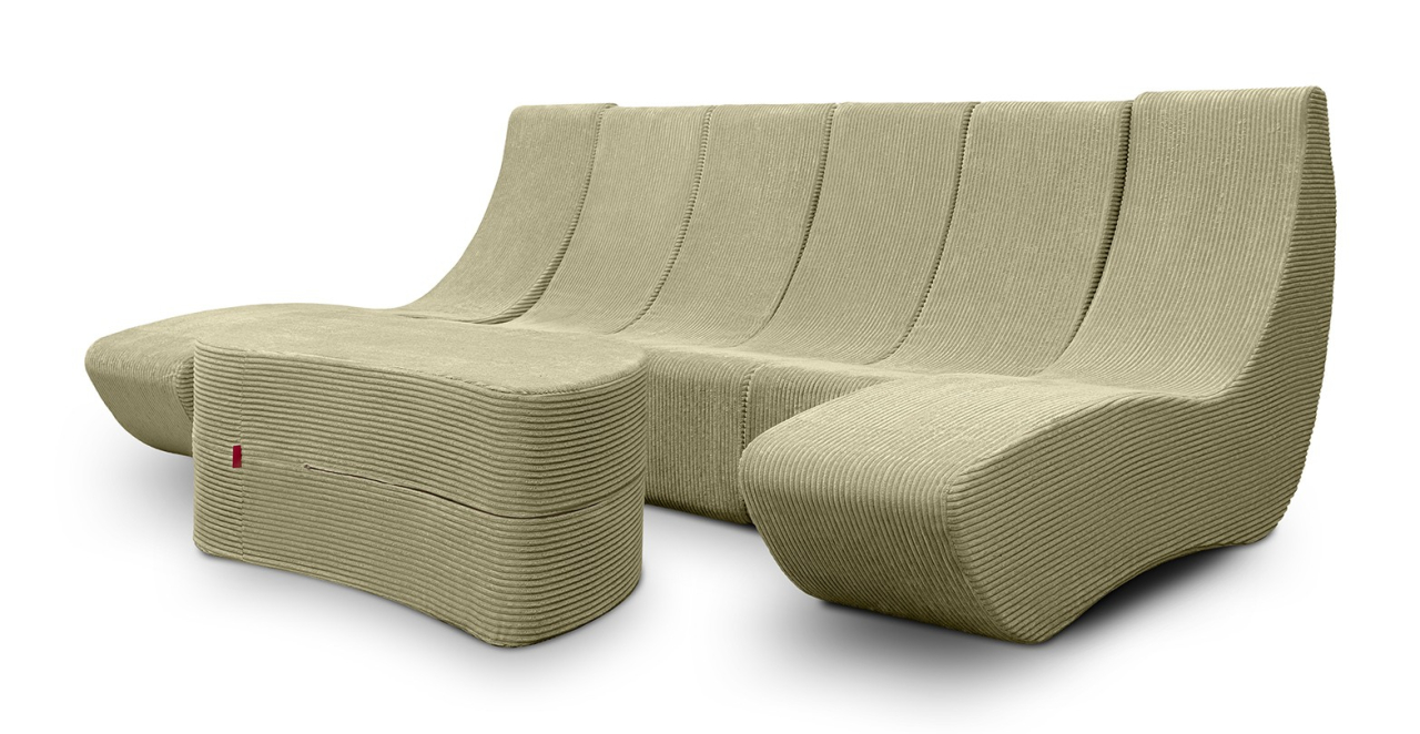 Canapea Cheesecake modulara extensibila [2]