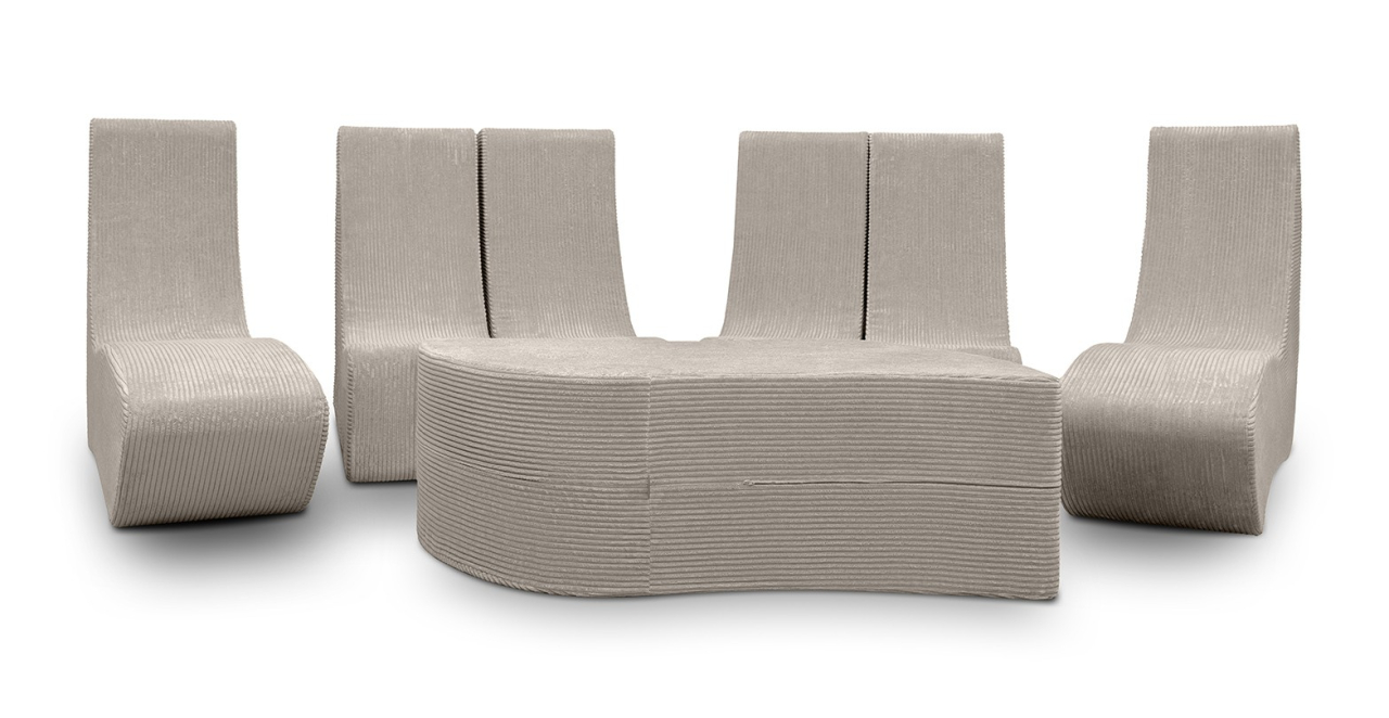 Canapea Cheesecake modulara extensibila [3]