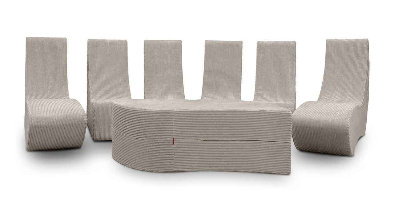 Canapea Cheesecake modulara extensibila [5]