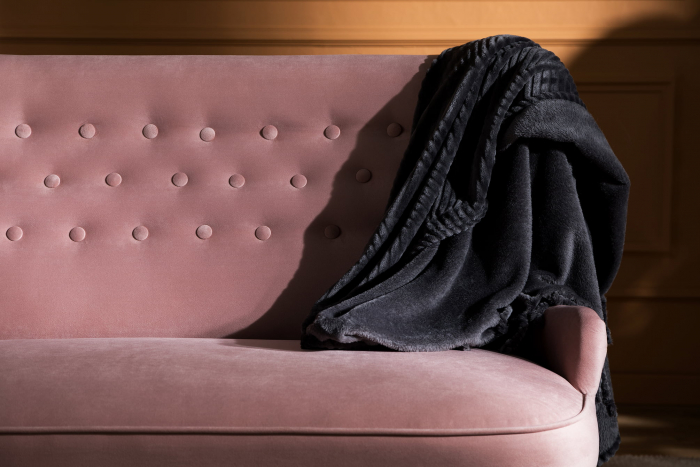 Canapea Diana 3H, Roz, 140x86x67 cm [3]