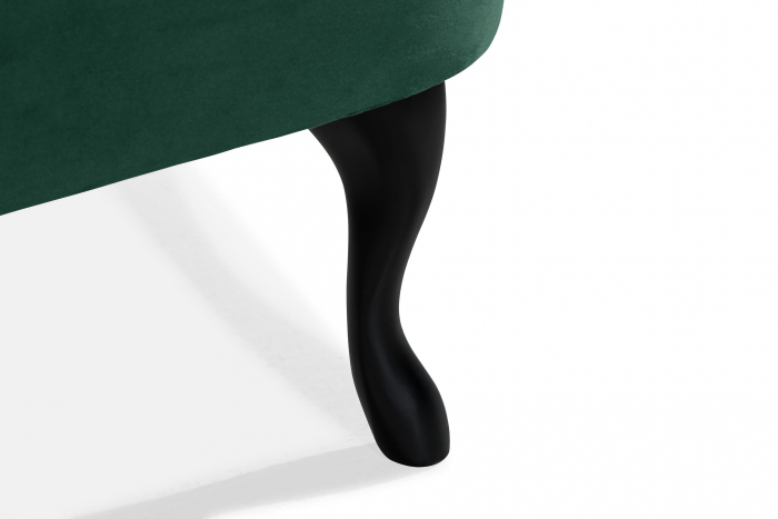 Canapea Diana 3H, Verde inchis, 140x86x67 cm [11]