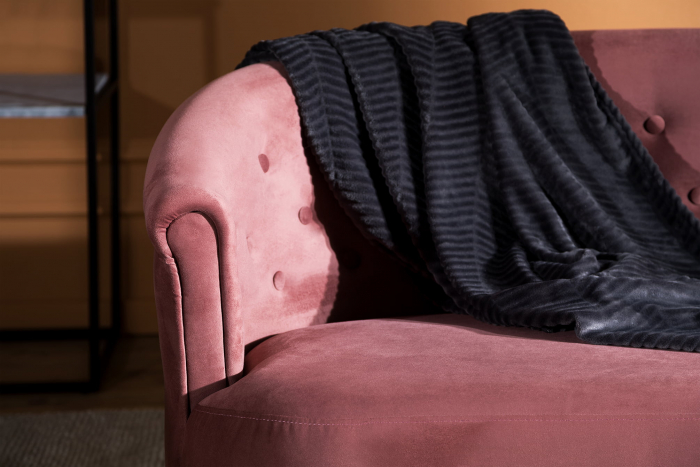 Canapea Mada, Roz, 140x74x68 cm [3]