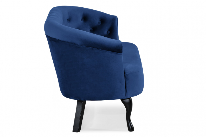 Canapea Mada, Albastru, 140x74x68 cm [6]