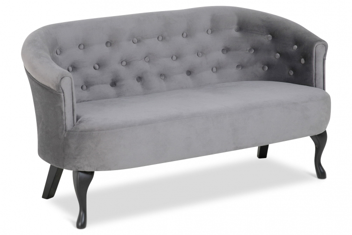 Canapea Mada, Gri, 140x74x68 cm [4]