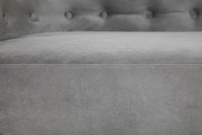 Canapea Mada, Gri, 140x74x68 cm [14]