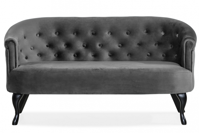 Canapea Mada, Gri inchis, 140x74x68 cm [5]