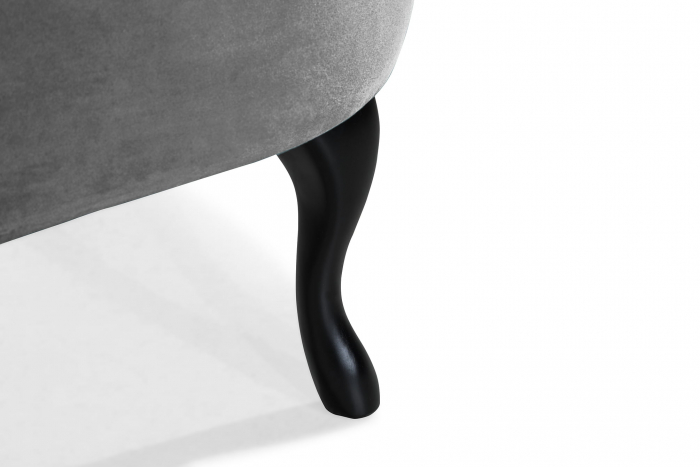 Canapea Mada, Gri inchis, 140x74x68 cm [12]