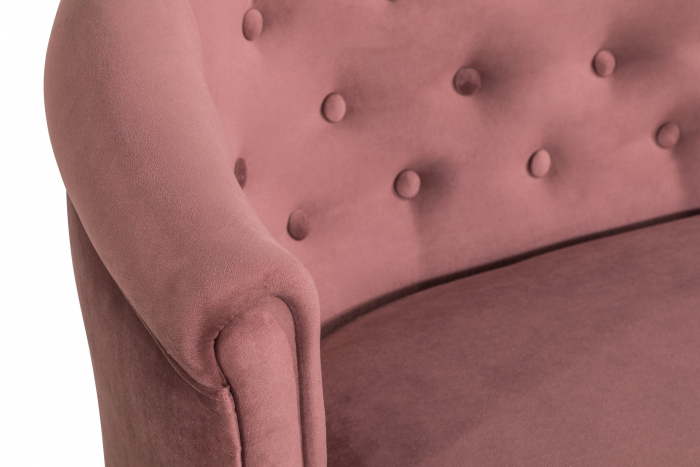 Canapea Mada, Roz, 140x74x68 cm [9]