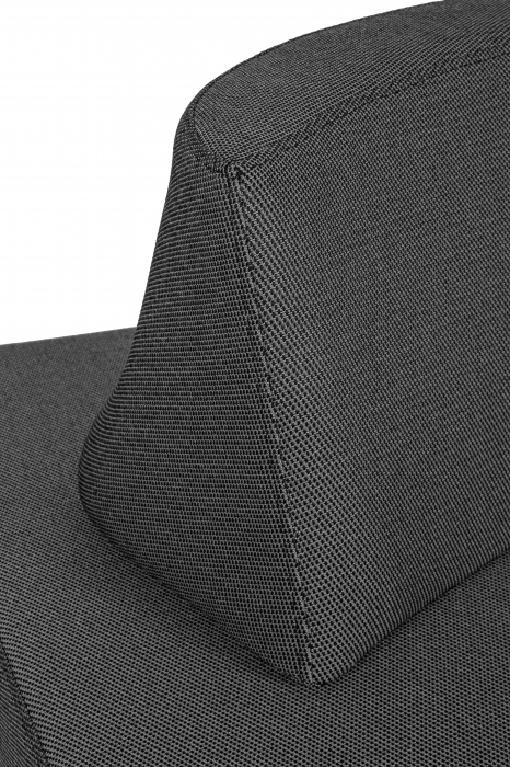 Canapea pentru exterior PIPER, aluminiu_stofa, gri, 200 cm [11]