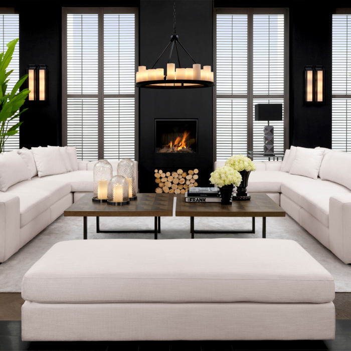 Candelabru, Commodore ø 90 cm finisaj negru, Dims: Ø 90 | H. 65 (CM) [2]