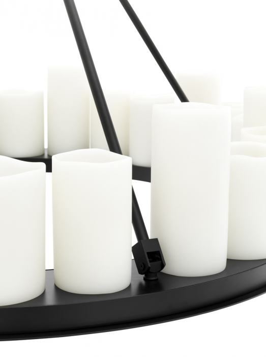 Candelabru, Commodore ø 90 cm finisaj negru, Dims: Ø 90 | H. 65 (CM) [8]