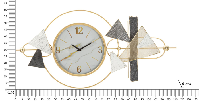 Ceas de perete Amy 120x6x60 cm [7]