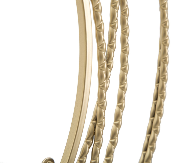 Ceas de perete cu benzi aurii cm ø 50x4 [3]