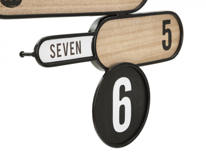 Ceas de perete, Directie 60X5X60 cm [4]