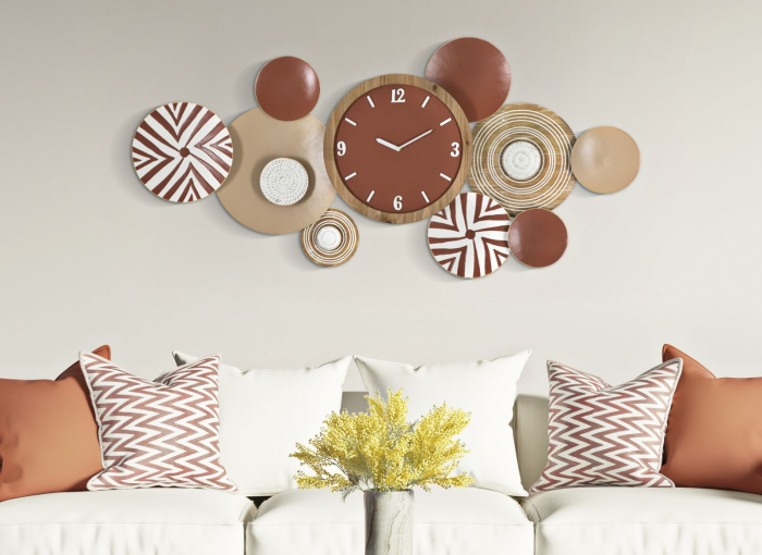 Ceas de perete, Etnic 127,6X7,6X61 cm [5]