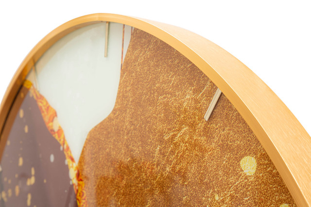 Ceas de perete Glody, Sticla/MDF/Metal, Multicolor, 80x5x5 cm [4]