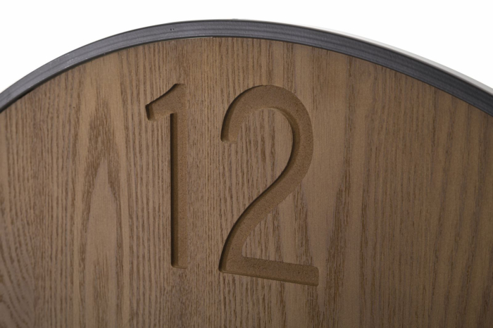 Ceas de perete Super lemn/frunze cm ø 60x2 [4]