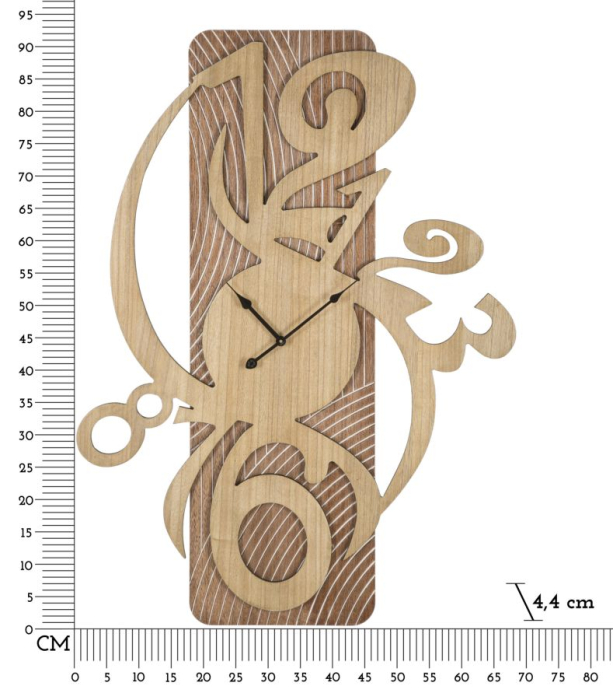 Ceas de perete Wolly 70x4,4x93 cm [6]