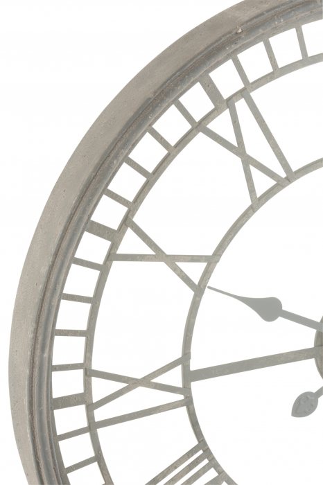 Ceas Grey, Metal/Sticla, Gri, 67x67x6.5 cm [2]