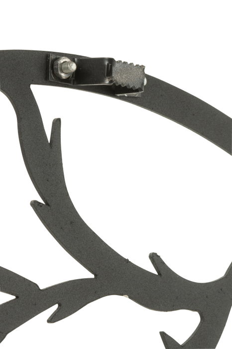 Ceas, Metal , Negru, 49x49x2 [2]