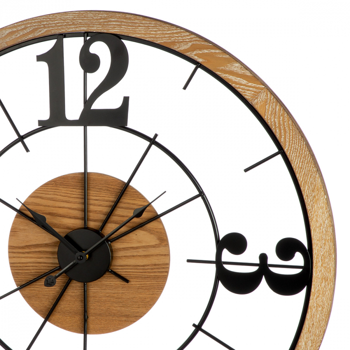 Ceas, Presage, Metal, negru, PU 1, L. 4,5 cm, D. 70 cm [2]