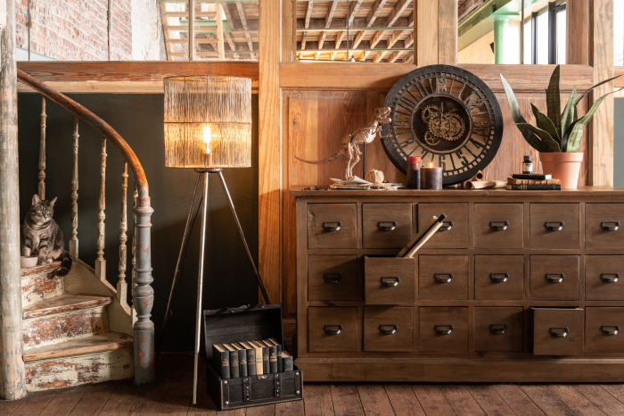 Ceas Radars, Oglinda/Metal, Negru, 60.5x8.5x60.5 cm [3]