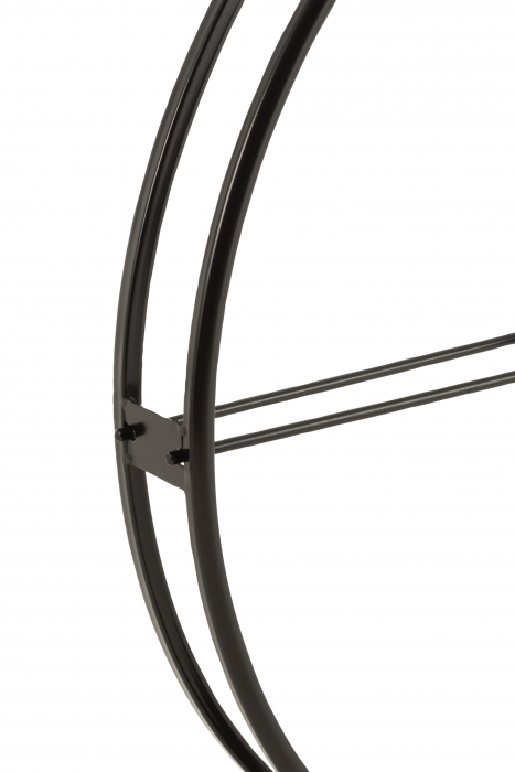 Ceas, Metal , Negru, 80x80x9 [2]