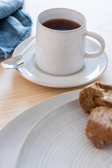 Ceasca cu farfurie, Noa Porțelan Alb [4]