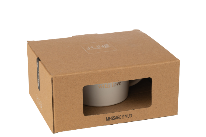 Ceasca cu farfurie si lingurita, Mesaj [3]