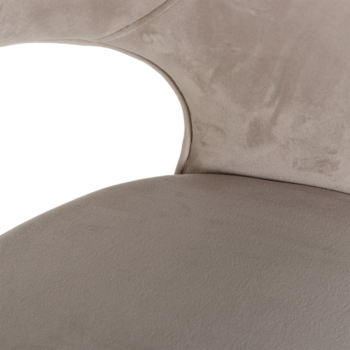 Scaun Savoy bej catifelat [7]