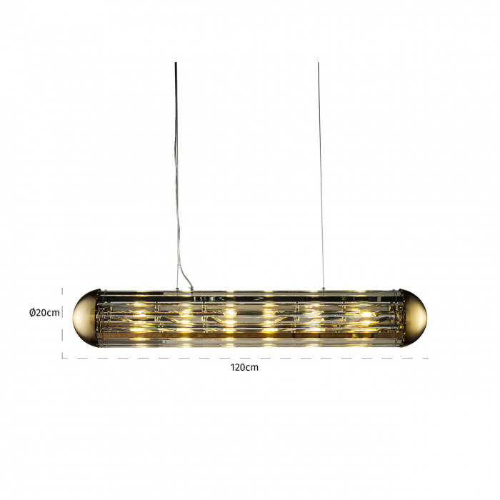 Lustra/ Chandelier Mula (Bronze) [2]