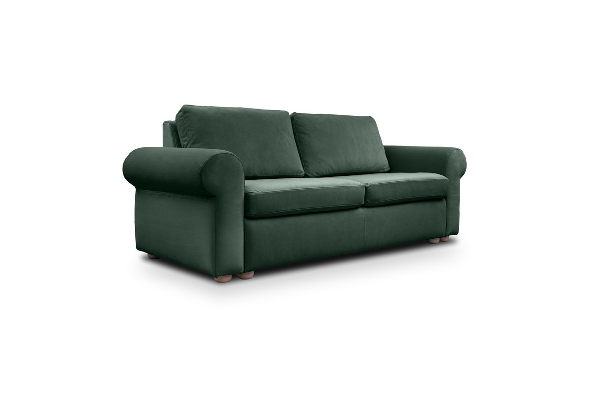 Cloud canapea extensibila  de 2 locuri cu brate rotunde [2]