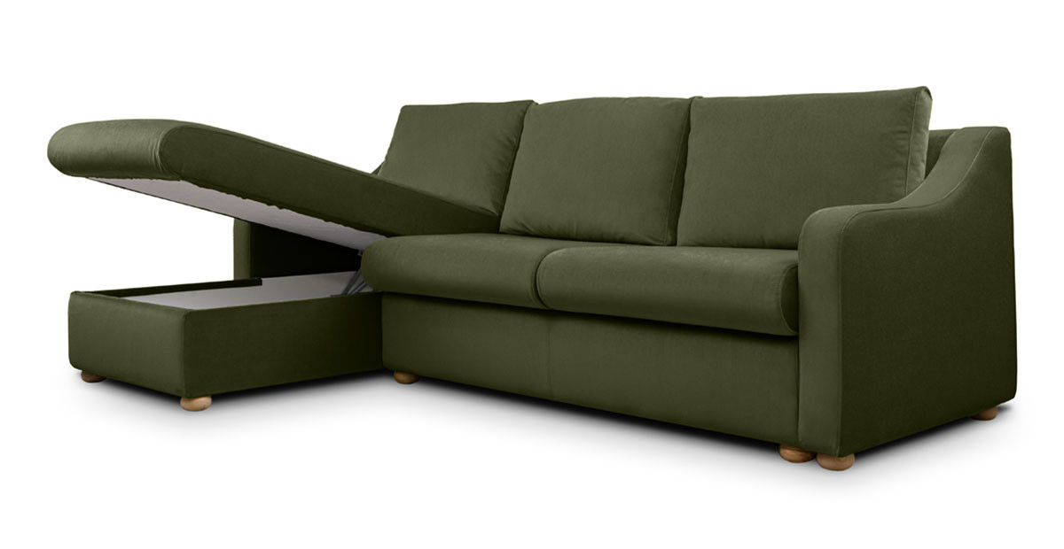 Cloud canapea extensibila de 3 locuri L cu brate sa [3]