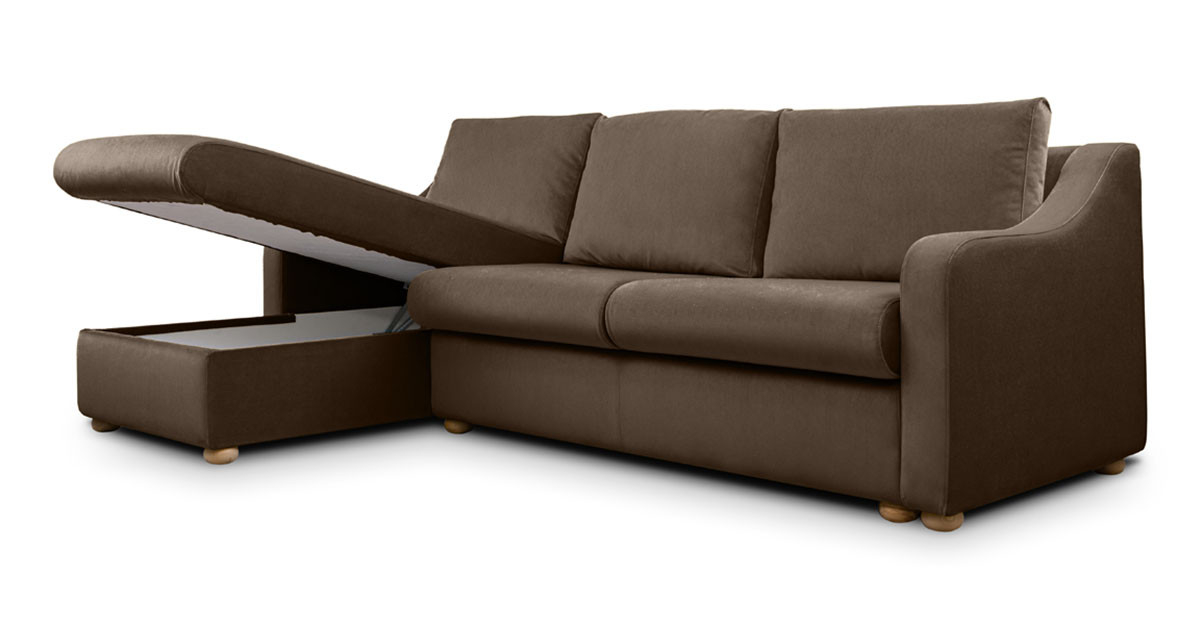 Cloud canapea extensibila de 3 locuri L cu brate sa [4]