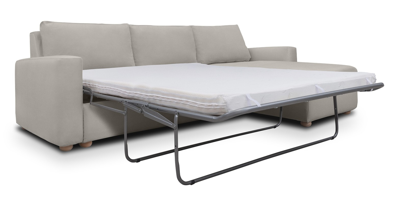 Cloud canapea  extensibila de 3 locuri L cu brate trapez [4]