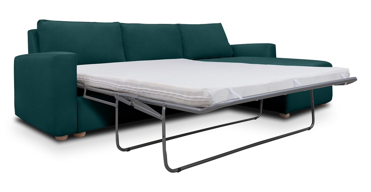 Cloud canapea  extensibila de 3 locuri L cu brate trapez [4]